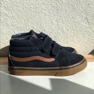 Vans Sk8-Hi Reissue suede and leather sneakers